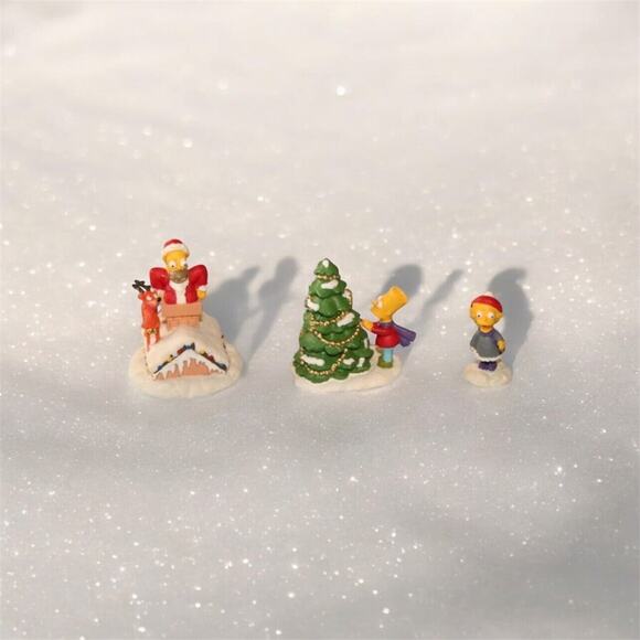 New Hawthorne Village Springfield Festive Friends Figurines “Jolly Good Time”